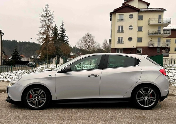 Alfa Romeo Giulietta cena 55900 przebieg: 197950, rok produkcji 2014 z Gdańsk małe 277